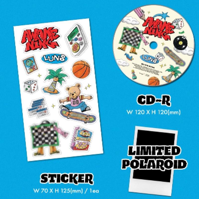 Lun8   Awakening   Mini Album 3rd  Nerd Ver. 