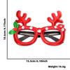 Handmade Plastic Colorful Christmas Glasses Perfect For Kids Featuring Cheerful Santa And Designs Reindeer