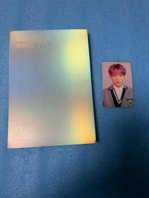 [USED] BTS Bangtan LYS Yui ANSER Jungkook Trading Card Included