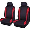 Flying Banner Car Seat Covers Front Seats and Rear Bench Mesh Fabric Rear Bench Split Polyester Cover Easy tallation SUV CAR Woman Lady Femal (Front
