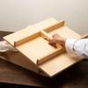 Endo Shoji Commercial Use Square Steamer Lid with Handle 39cm Sawara Made In Japan WSI05039