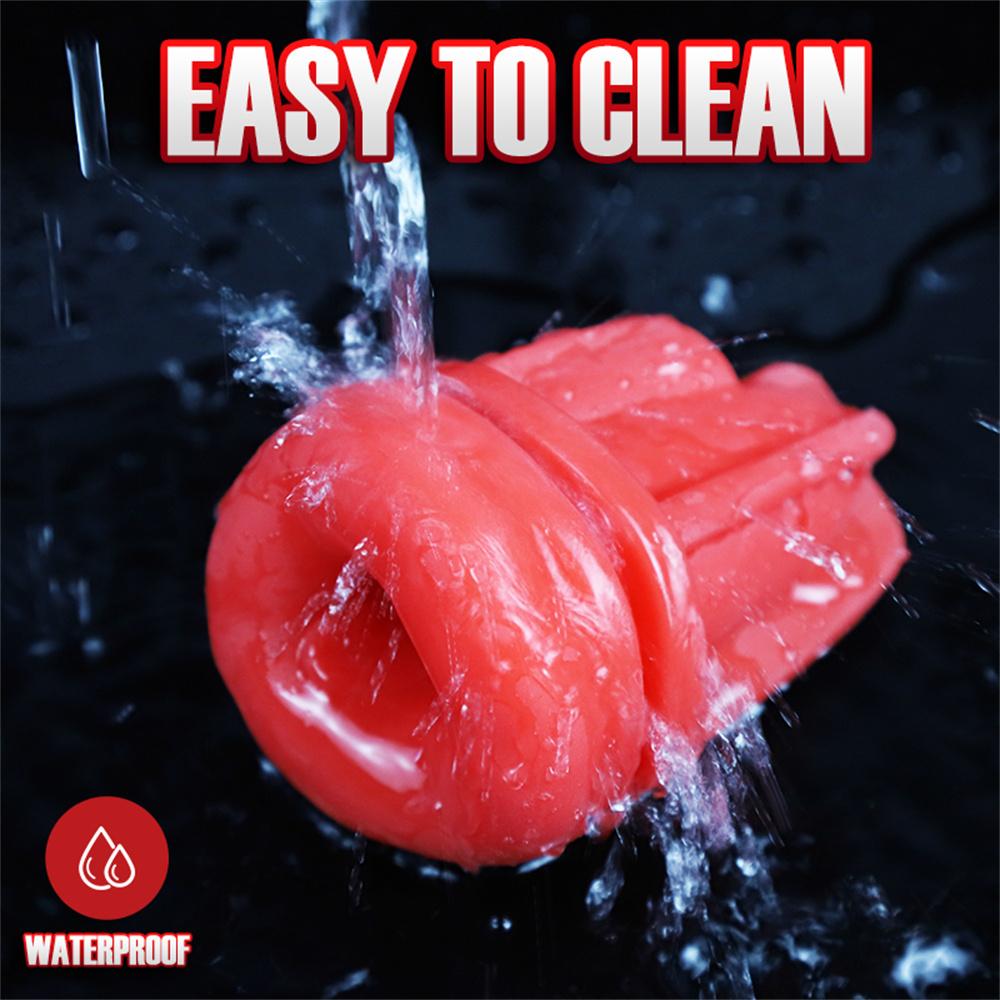 Male Masturbator Cup Intelligent Heating  Sex Toys for Men Vaginal Penetration Penis Trainer Pocket Pussy Big Mouth Sex Machine Insert Penis Exerciser