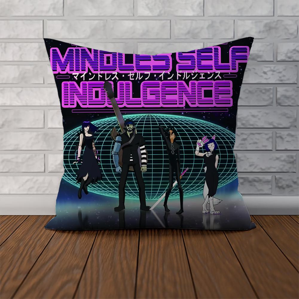 Band MMindless Self Indulgence Pillow Case For Car Sofa Decorative Home Doublesided Print Plush Square Throw Pillow Cushion Co