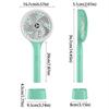 Low Noise Portable Electric Fan USB Rechargeable Mini Fan Personal Cooling Fan  Desktop Use