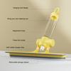 Glass Scraper Ergonomic Handle 3-in-1 Window Cleaning Tool with Spray