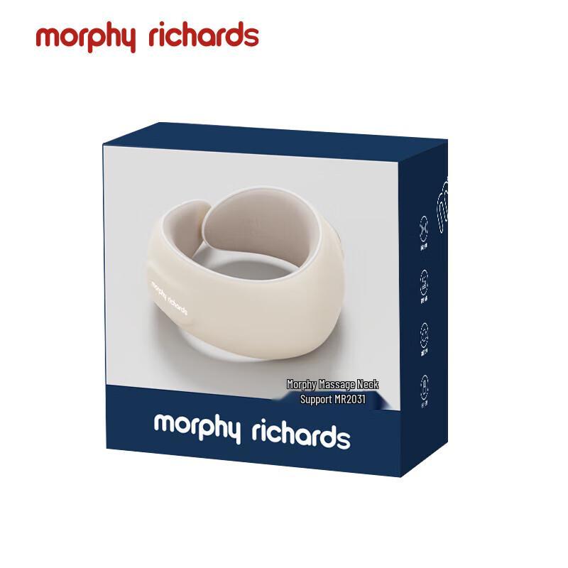 Morphy Richards MR2031 U-Shaped Neck Massager Pillow with Heat