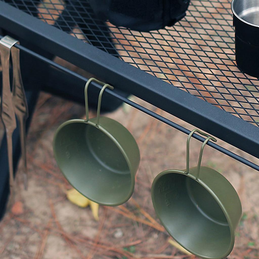 Light Weight Camping Tables Cooking Grate Overfire Desk Folding Table Outdoor Picnic Desk for Fishing Picnic Barbecue