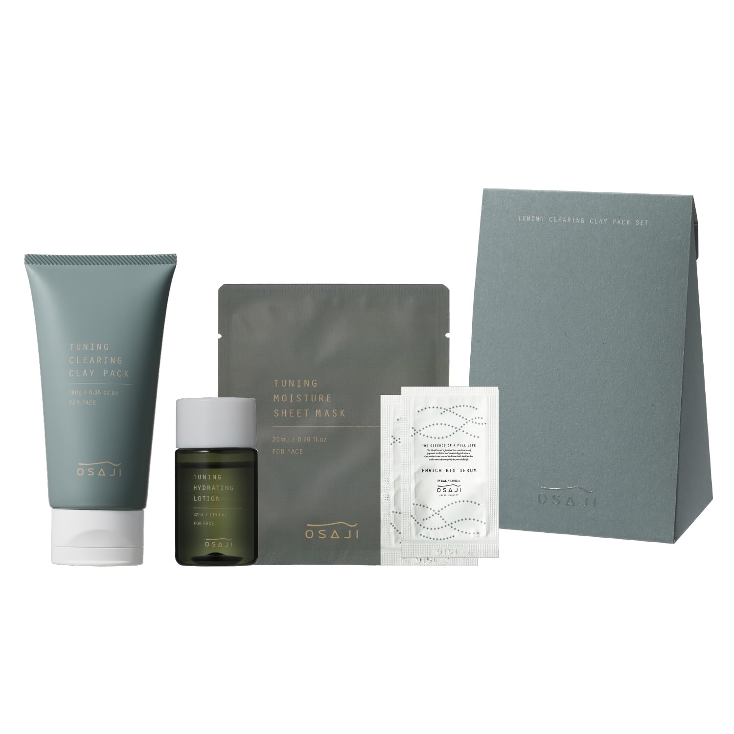 

Набор очищающих глиняных масок Osaji Tuning (Ограниченное количество)