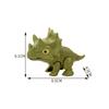 Jurassic Finger Dinosaurier Triceratops Tyrannosaurus Modell Spielzeug für Kinder Kreative Fingerbeißende Dinosaurier Interaktives Spielzeug Junge Geschenk