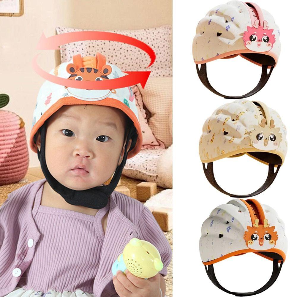 Breathable Baby Safety Hat Adjustable Toddler Safety Helmet Child Head Cushion  Crawling