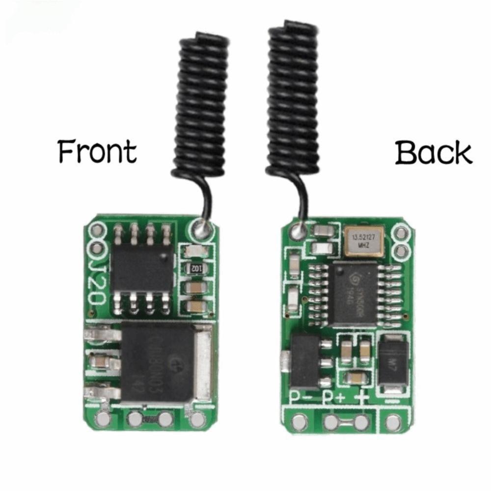 DC3.5V-12V Fernbedienungsrelais 433,92MHz Übertragungsmodul Drahtlose Steuerung
