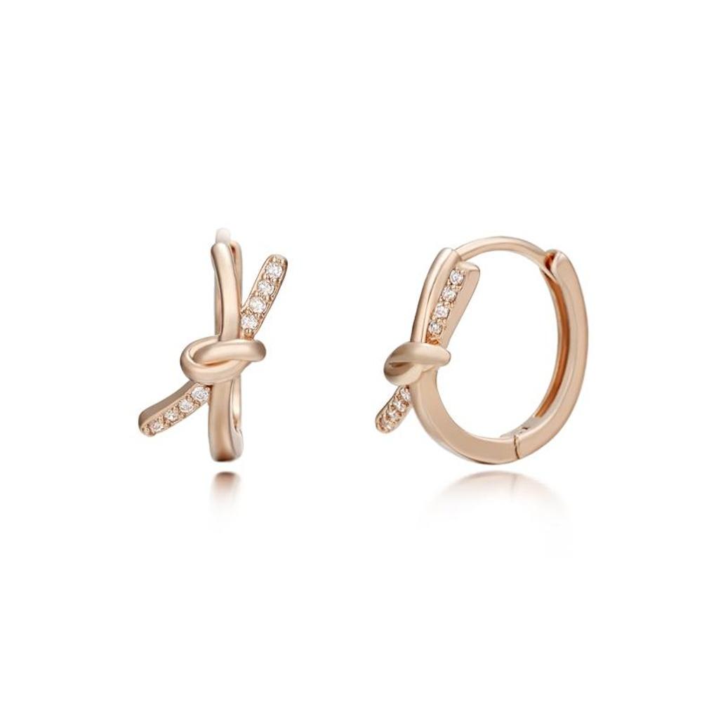 [LsSHOP] 14K Tiny Note Earrings (Gold Plated)_LJ5217BRE