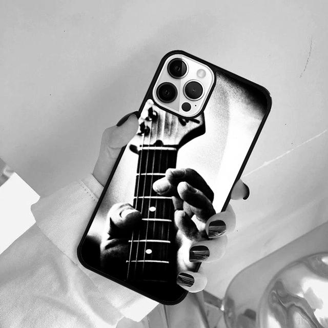 Guitar Instrument Music Phone Case Cover For iPhone 17 Air 15 Pro MAX 16 Plus 14 12 11 13 coque