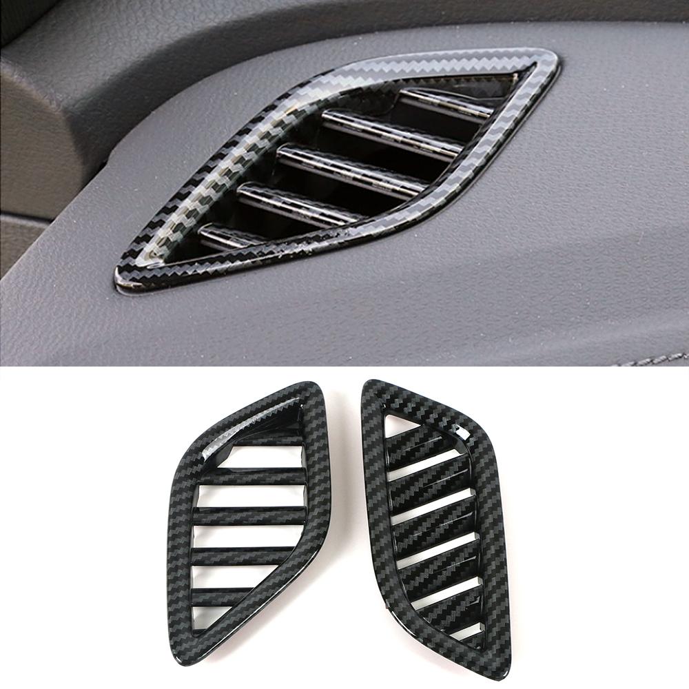 Für Volkswagen VW ID.4 ID4 2024 2024 2024 Autoinnenteil Refit Armaturenbrett AC Air Outlet Vent Rahmenverkleidung Kohlefaseraufkleber