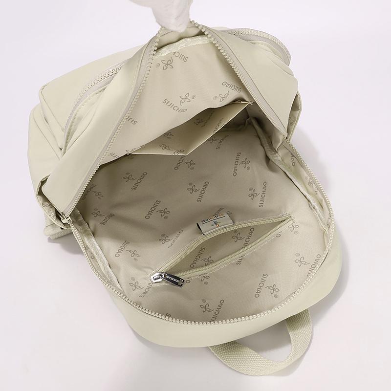Lightweight Dual Shoulder Bag Large Capacity Student Backpack Commuting Chest Bag Travel Female Travel Backpack