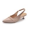 Versatile Bag Head Sandals Women's Spring and Summer New Temperament Pointed Sandals Commuting Gentle Wind Flat Shoes