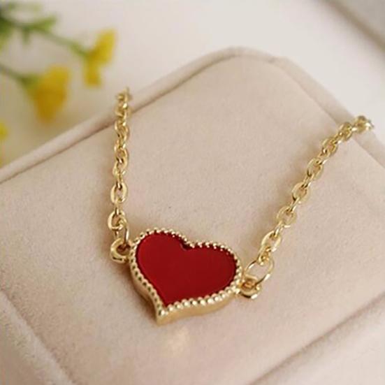Women Love Heart Design Bracelet Bangle Jewelry Chain Party Cocktail Gift