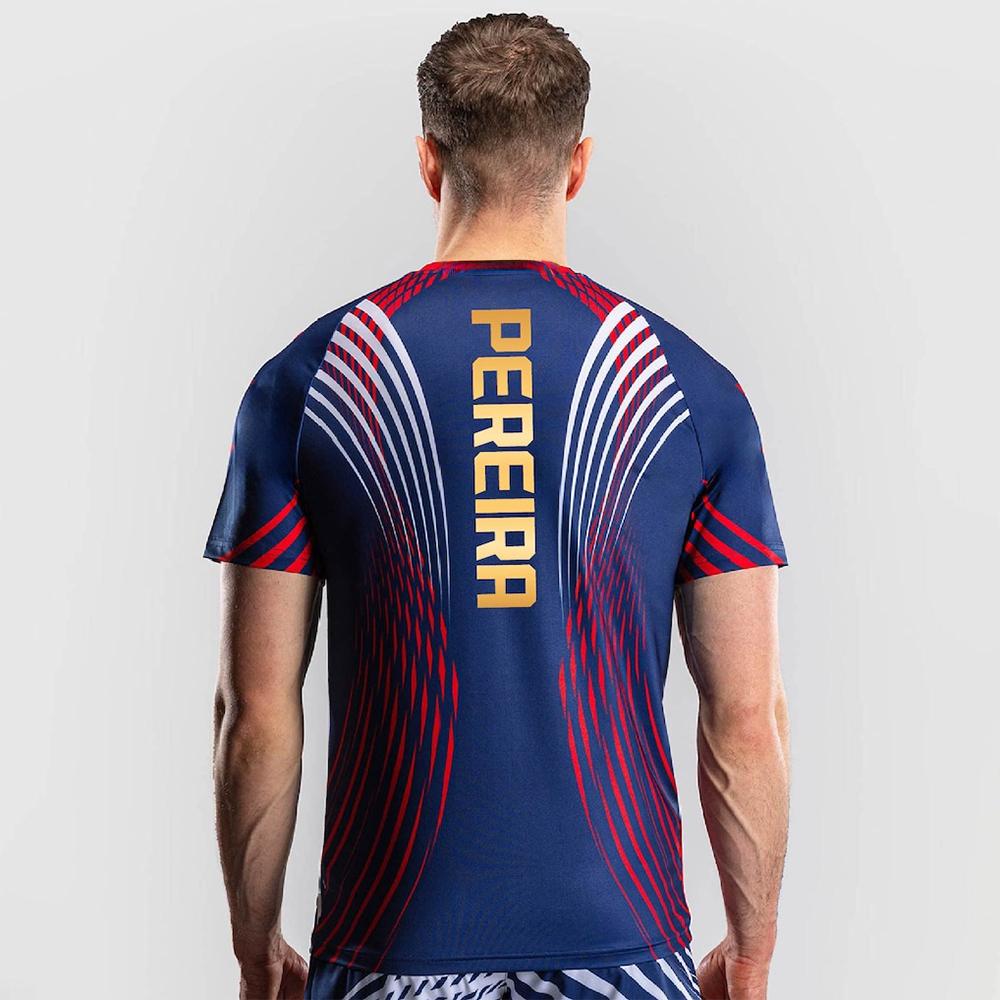 New Alex Pereira MMA Freedom 250 Authentic Fight Night Walkout Jersey Kids Adult Oversized Breathable Quick Drying Sports Tee S