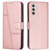 For Samsung Galaxy S25 FE Leather Phone Case Foldable Stand Wallet Flip Cover with Strap