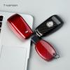 Carbon Fiber Car Key Cover Shell Case Fit For Mercedes Benz C S Class Amg Auto Accessories