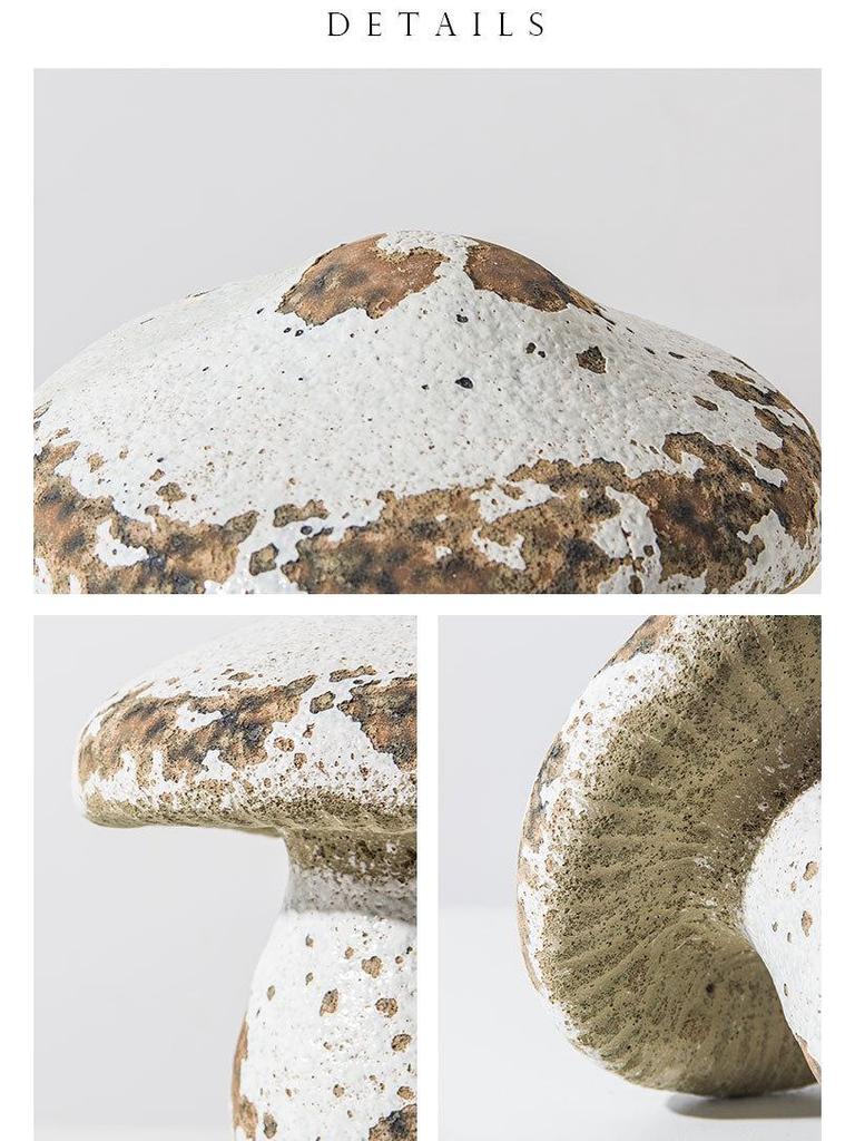 Le Meng Large Mushroom Decorative Ornaments for Home, Hotel, or B&B