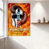 Jason Goes To Hell The Final Friday Horror Movie Metal Tin Sign Vintage Evil Ash Snake Helmet Flame Wall Decor for Home Bar Man