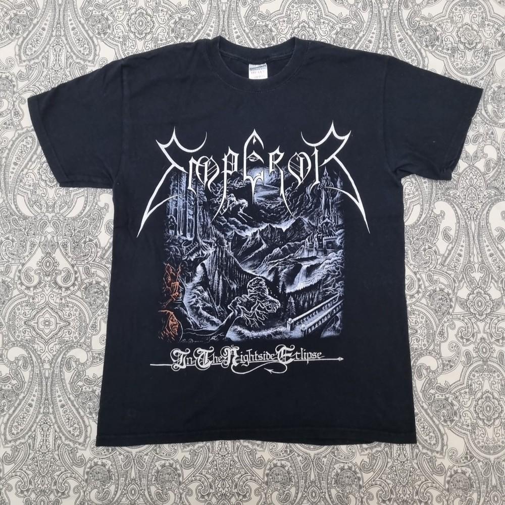 

Винтажная футболка Emperor In The Nightside Eclipse Норвежский блэк-метал Gildan L