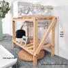 Original Multi-Layer Wooden Folding Desk Rack for Girls - Simple Bookshelf & Dorm Organizer