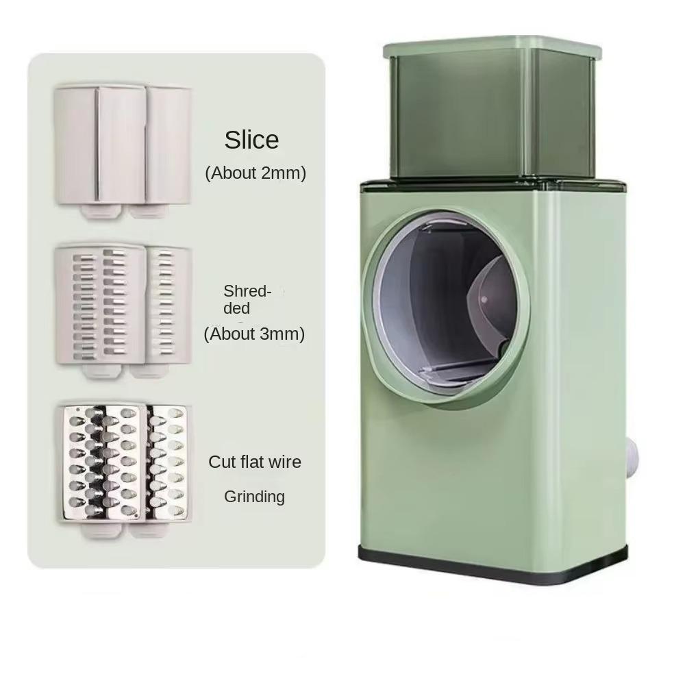 Vegetable Shredder Hand-Crank Vegetable Slicer Manual Nut Grinder Rotary Cheese Grater  Potatoes