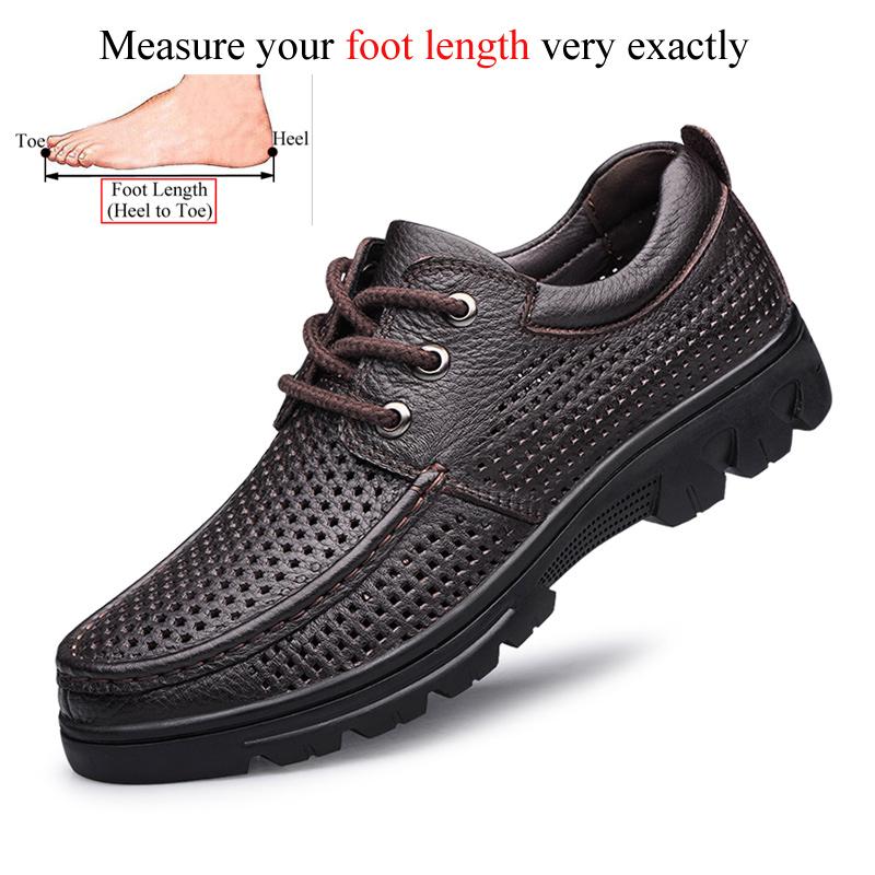 Herbst Winter Herren Natur Echtleder Schuhe Lässig Business Büro Schwarz Braun Plus Übergröße 48 49 50