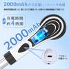 Electric Bath Polisher with 2000mAh Power 8 Replacement Telescoping Handle 90 Minutes of Continuous Two Rotation Battery Level Perfect for Cleaning