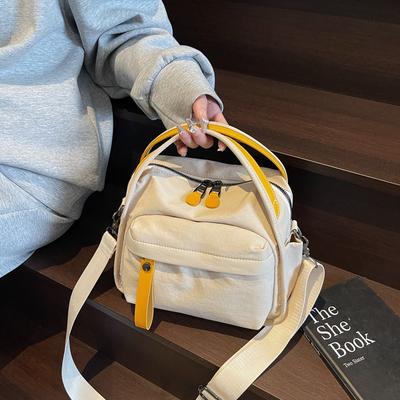 Casual Versatile Nylon Cloth Small Bag New Fashion Portable Shoulder Bag Commuter Messenger Bag