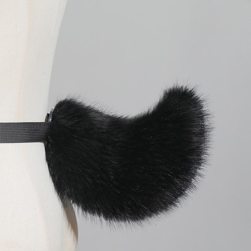 

Plush Rabbit Tail Cute Animal Sheep Tail Cosplay Bunny Tail Lolita Costume Accessories Party Carnival Dress Up Performance Prop about 20cm