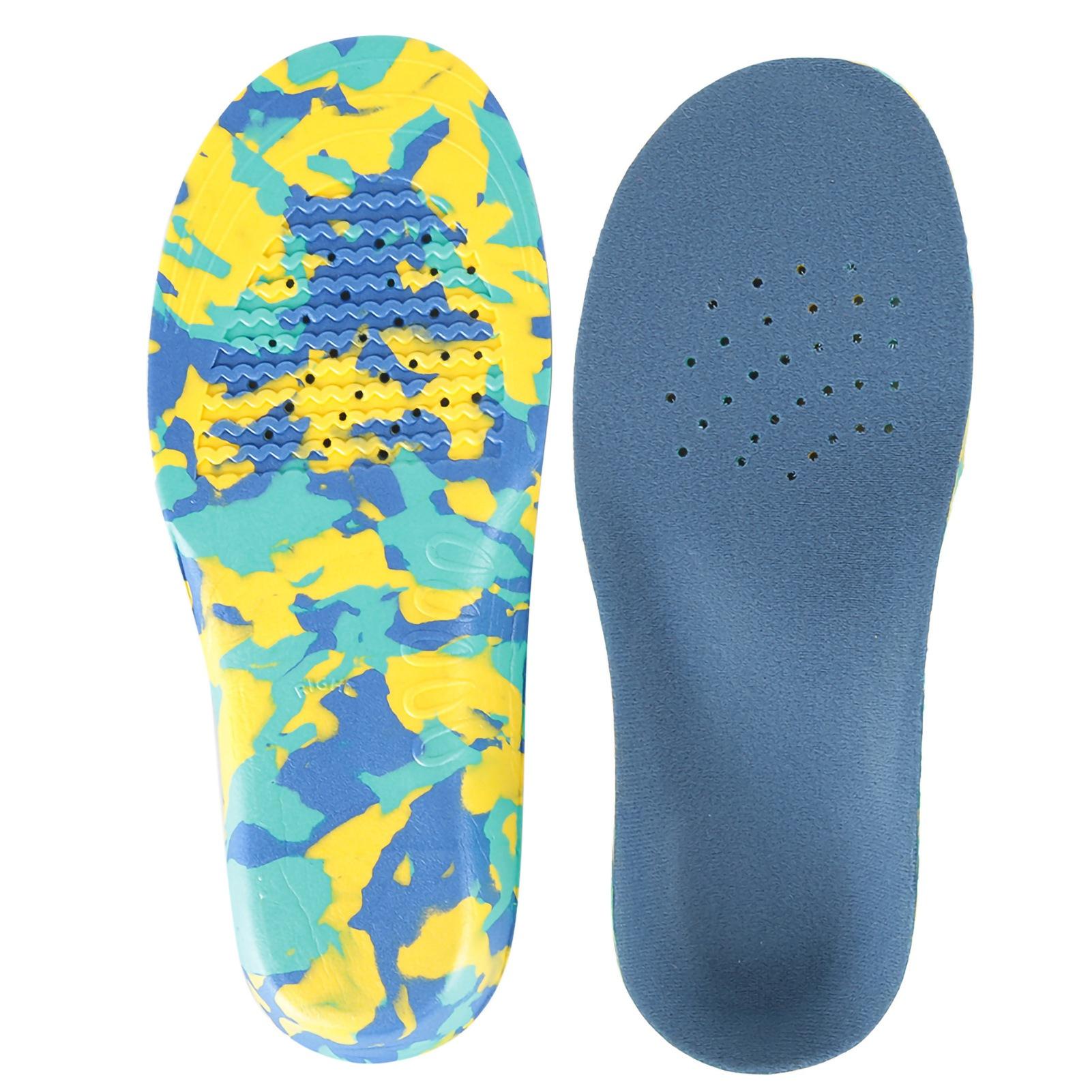 

Kid Feet Support Shoes Pad Breathable Shock Absorbing Child Sports Insoles синий