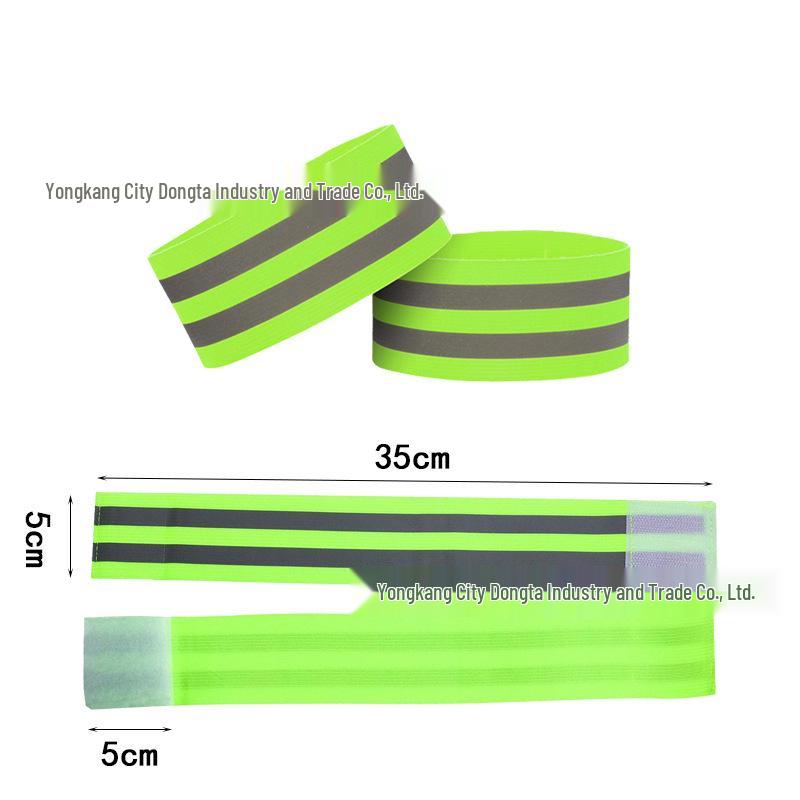Reflective Running Armband & Wrist/Ankle Cycling Band - Elastic & Protective