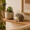 Resin Jewelry Organizer Hedgehog Ring Holder Cute for Rings Waterproof Animal Decorative Tray Storage Vanity Dresser Bathroom Gift Women