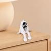 Halloween LED Night Light, Ghost Bat Pumpkin Shape Spooky Decor, Battery Operated Table Lamp for Party