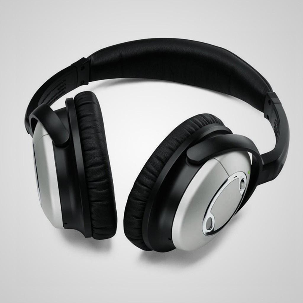 1 Pair Replacement Soft Foam Sponge Headphone Ear Pad Cushion Black White Grey Coffee Khaki For BOSE QC2 QC25 QC35 QC15 2Pcs