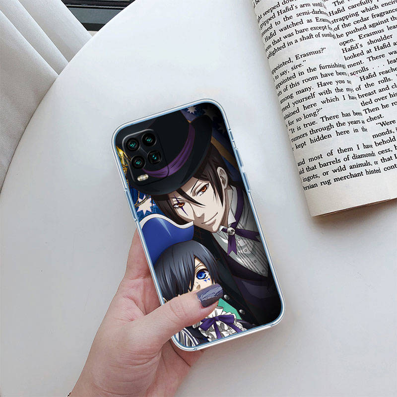 JO6 Black Butler Phone Case for Motorola E22S E7 G6 G7 G8 G9 Plus Power Play G10 G20 G04 E30 E40 E22 E20 E13 G22 G23 G Stylus Play