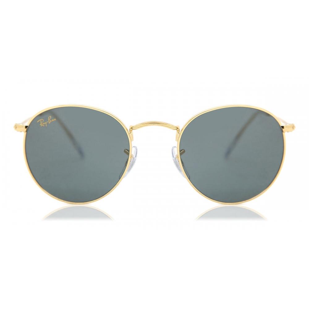 Ray Ban Rb3447 Round Metal 9196r5 Men Sunglasses