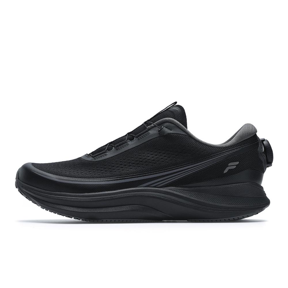 Fila Boa Cheetah 2 Fashion Casual Versatile Sports Breathable Fabric Low-Top Running Shoes Men Sneaker Black A12M521101FBC