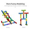Construction Water Pipe Building Blocks DIY Brick Pipe Puzzle Blocks  Children Gift
