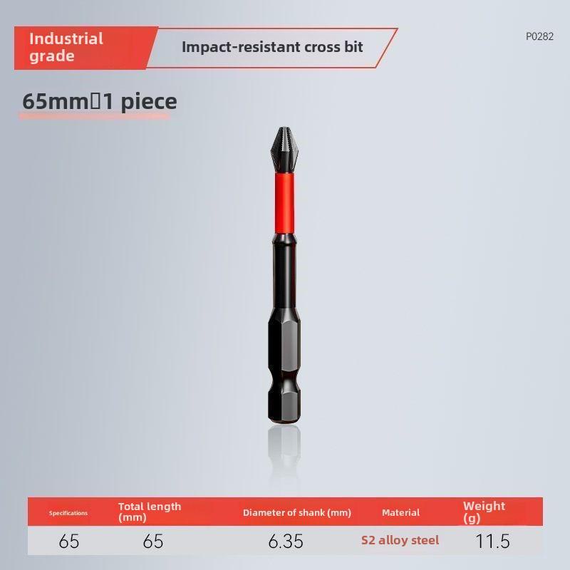 Durable Magnetic Non-Slip Screwdriver Bits Set - Impact Resistant & High Hardness