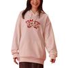 Anta Dragon Year Series Good Things Happen Letter Cartoon Anime Print Hooded Pullover Long Sleeve Sweatshirt Unisex sweatshirt White 952418721-1