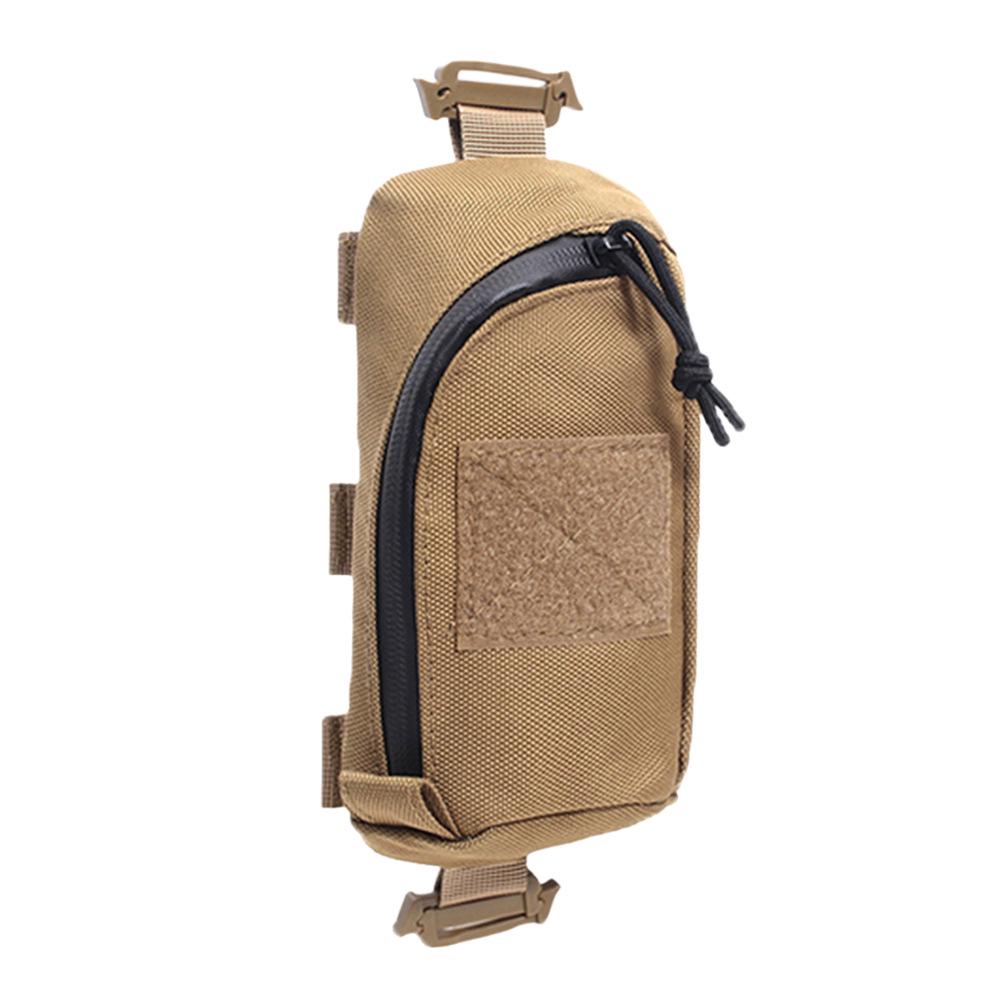 Tactical Molle Waist Pack: Outdoor Phone Bag, Walkie Talkie Holder, Coin Purse, EDC Pouch, Shoulder Strap & Backpack Attachment