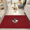 GFK Sport Club Logo Area Rug, Football Club Floor Mat, Non Slip Red Carpet for Living Room Bedroom, Sports Home Decor Indoor Rug