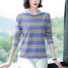 Women's Fashionable Large-size Base Shirt, Cotton Long-sleeved T-shirt Base Shirt, Spring and Autumn, Loose and Fashionable Tops