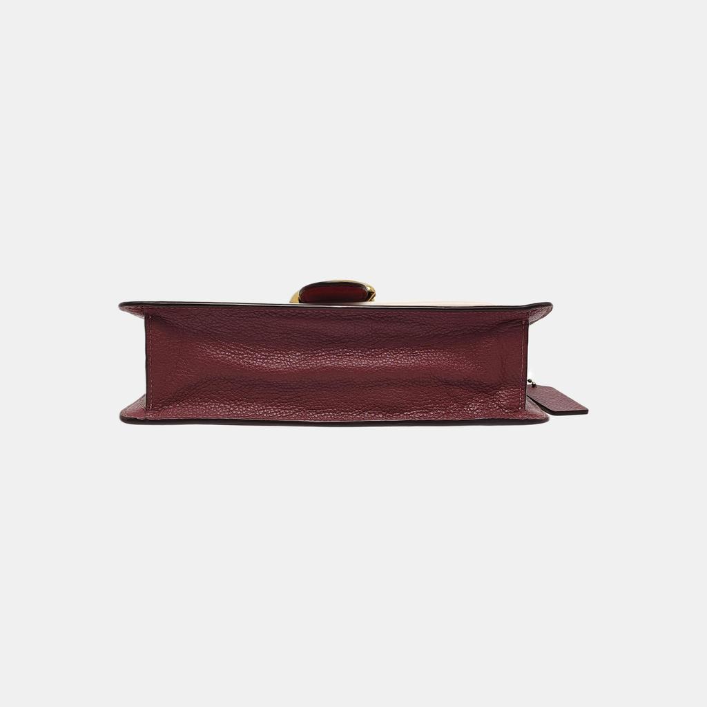 [Pre-Owned] Tabby 26 Color Block Leather Shoulder Bag - Very Good #28OAT5
