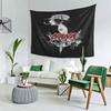 Vikama Dark Punk Style Nana Tapestry Rock Girl Anime Wall Hanging For Bedroom Dorm Trendy Shop Live Stream Backdrop Decor Banner