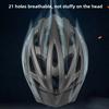 Dual Sport Cycling Helmet for Road Mountain Bike Racing Molding Outdoor Sports Equipment for Riding